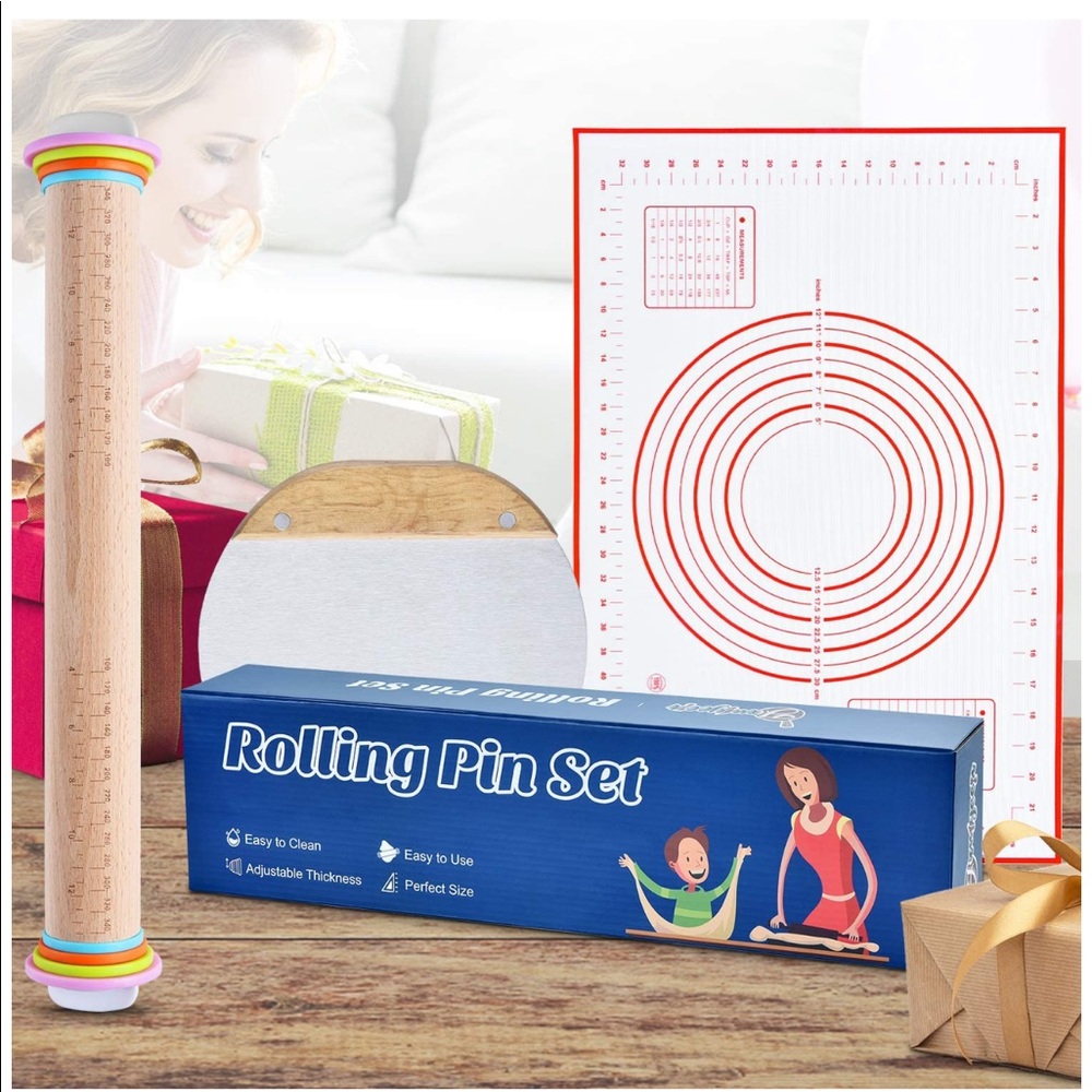 Rolling Pin Set for Baking